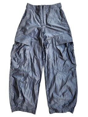 Alembika Crinkled Wide Structured Lantern Barrel Cargo Pant 0 (US 4-6, S)